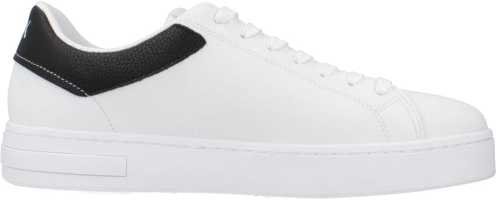 Мужские кроссовки Armani Exchange London Classic, белый/черный — фото 4