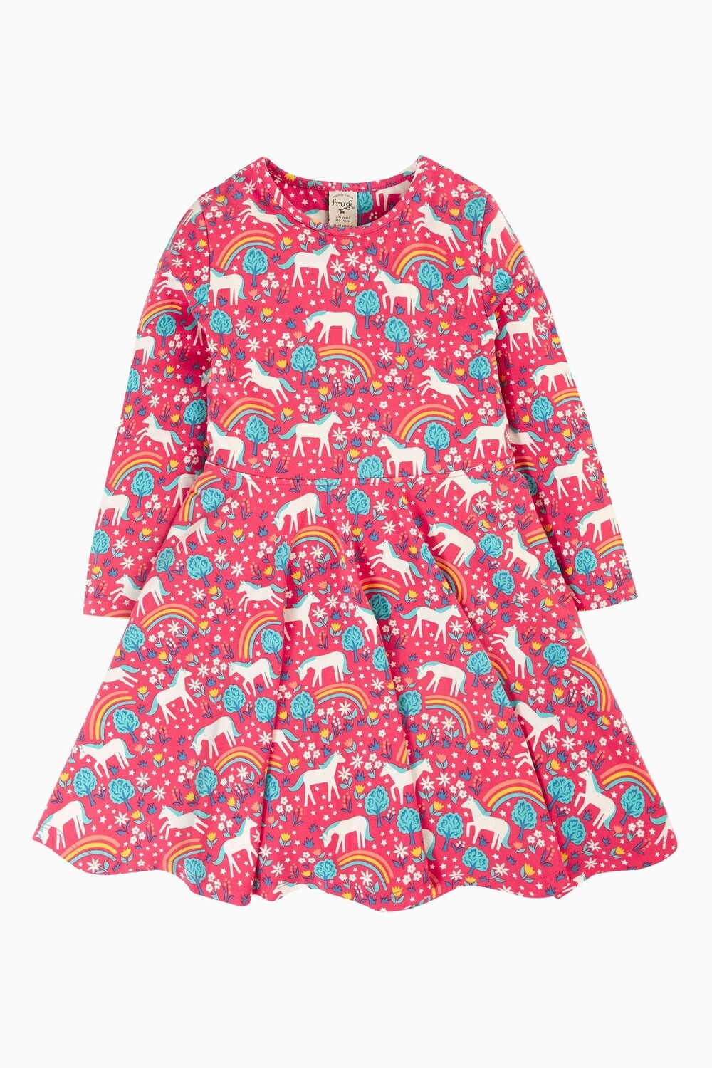 

Платье фигуристки софии Frugi, розовый
