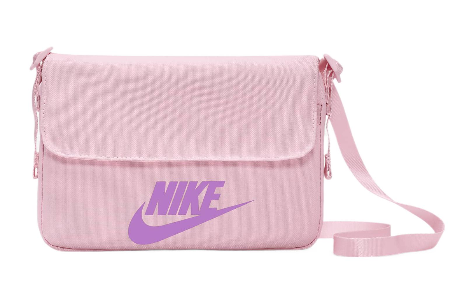 

Nike Полиэстеровая сумка через плечо женская розовая