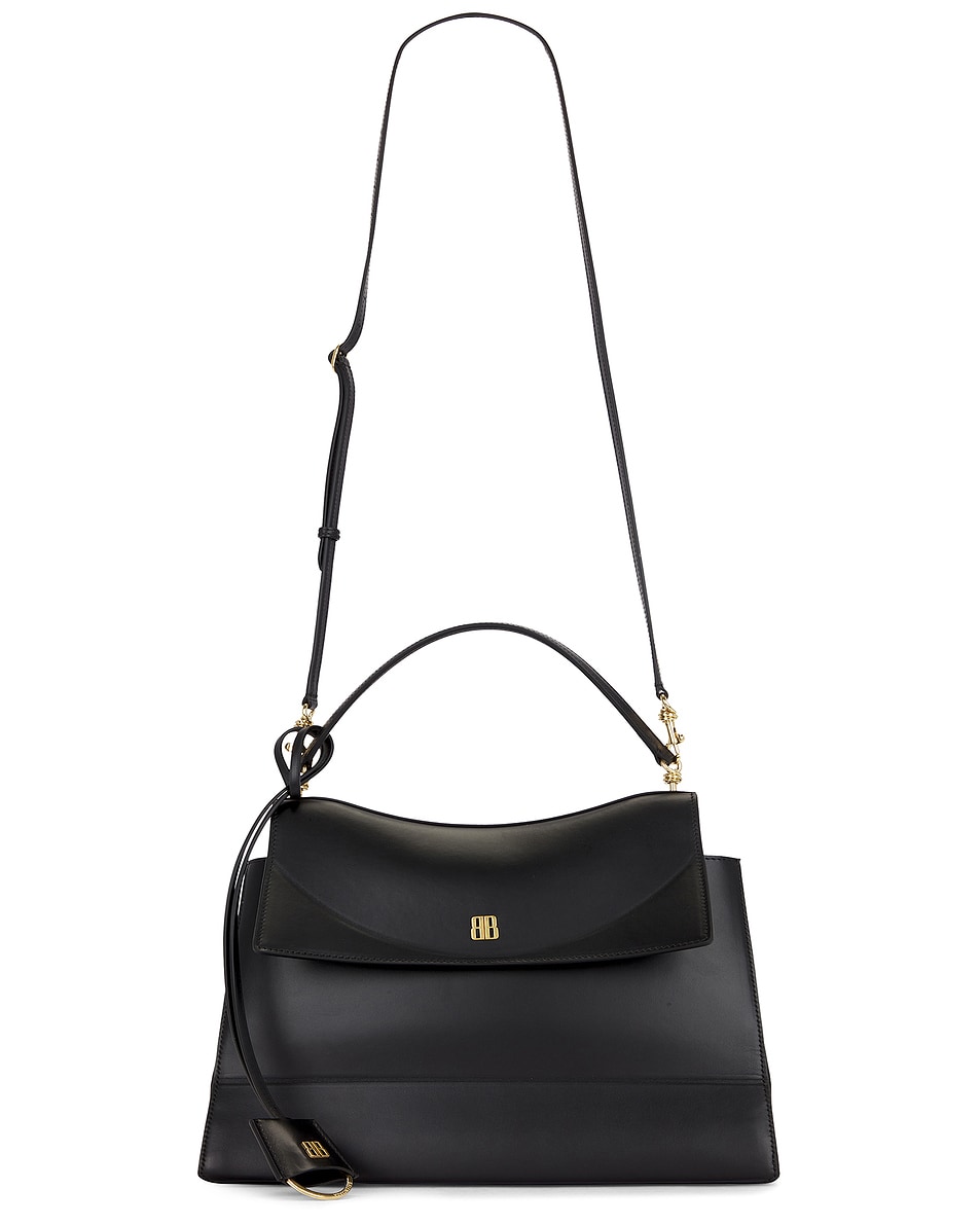 

Nano Medium Top Сумка с верхней ручкой Balenciaga, Black