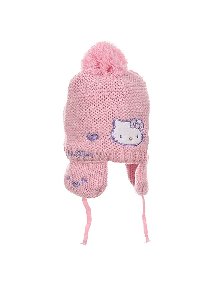 

Шапка Hello Kitty, розовый