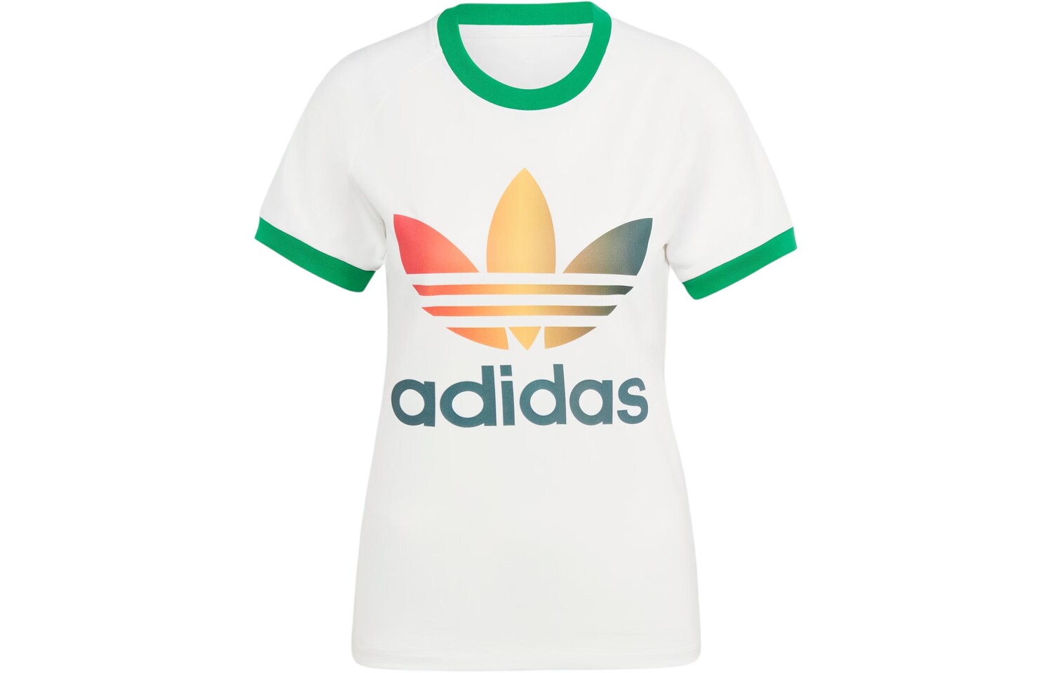 

Футболка с градиентным трилистником Cali Adidas Originals