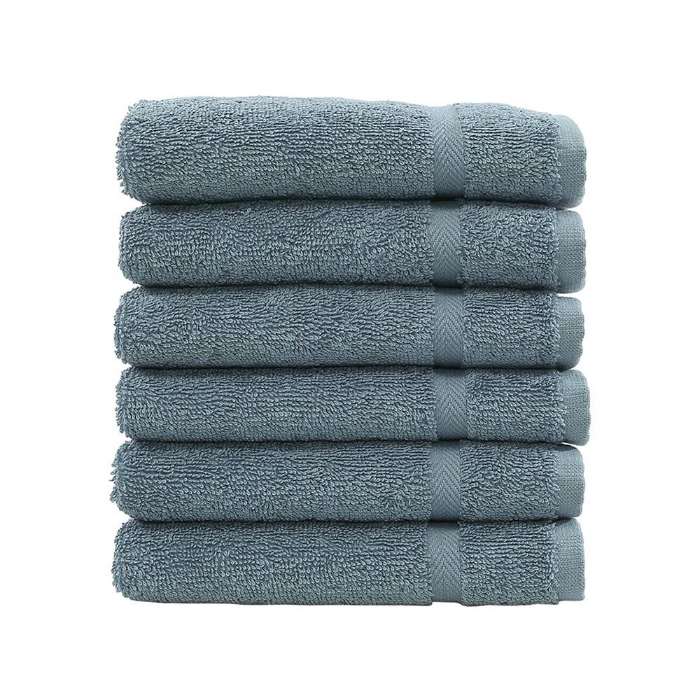 

Linum Home Textiles Denzi 6 упаковок мочалок, цвет Denzi Blue