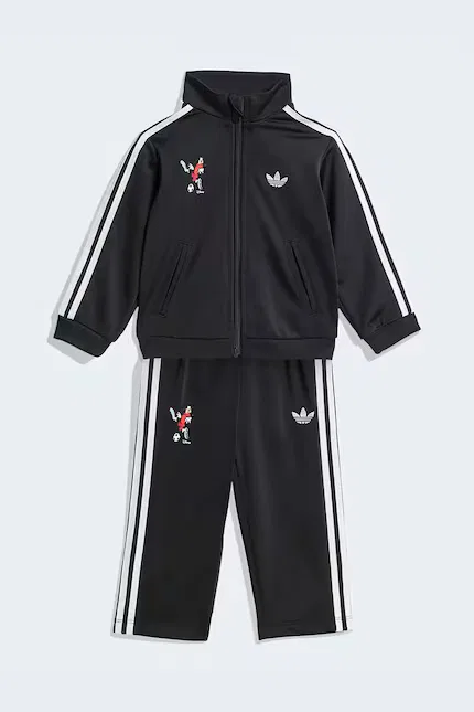 Спортивный костюм с лицензией Disney Adidas Originals, черный