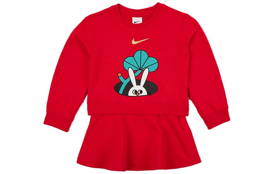 

Детское платье Nike Kids, цвет Red