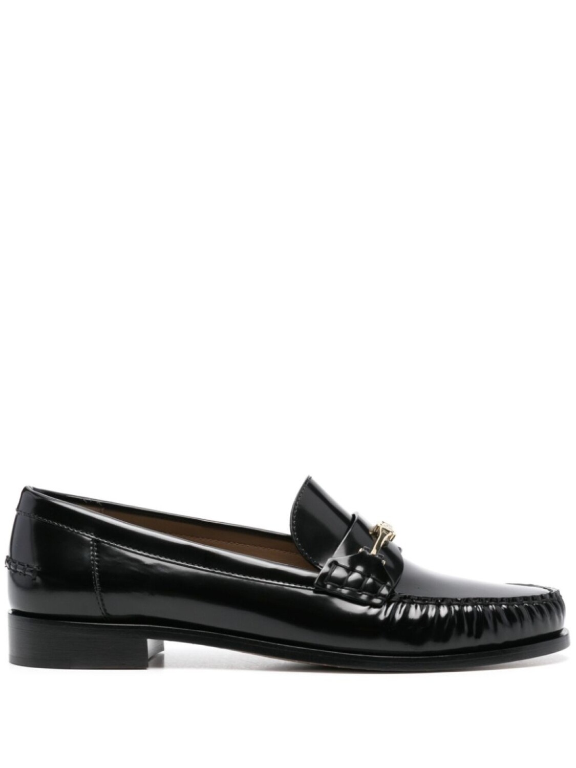 

Ferragamo Новые лоферы Vara-chain, черный