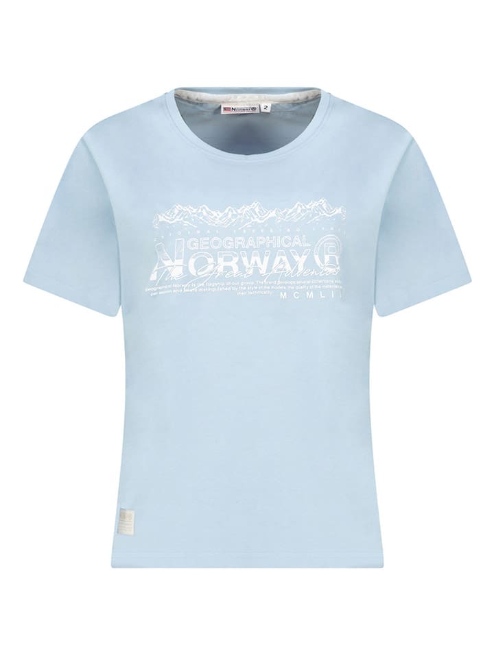 

Футболка Geographical Norway, светло-синий