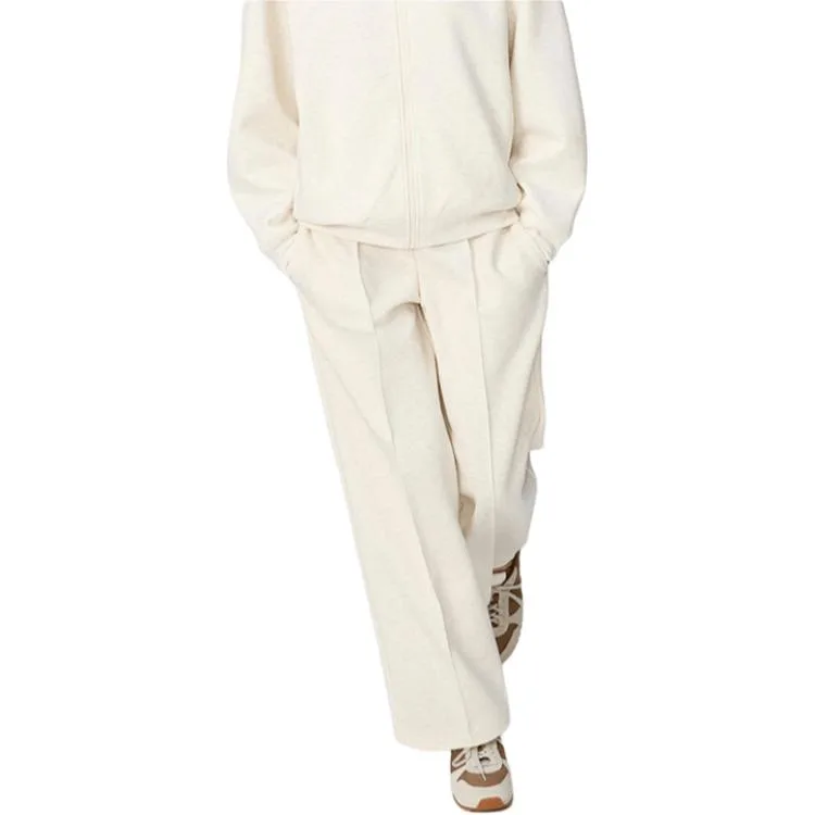 Трикотажные спортивные брюки Clare Waight Keller C SS26 UNIQLO, светло-бежевый