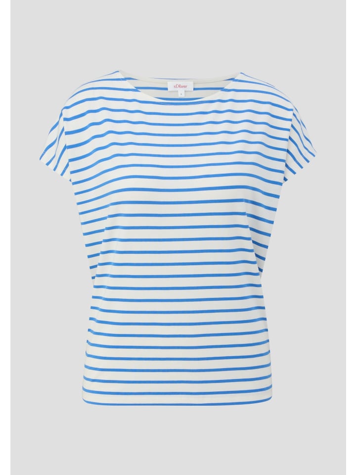 

s.Oliver Футболка 55H2 королевского синего цвета, Синий, s.Oliver Футболка 55H2 королевского синего цвета