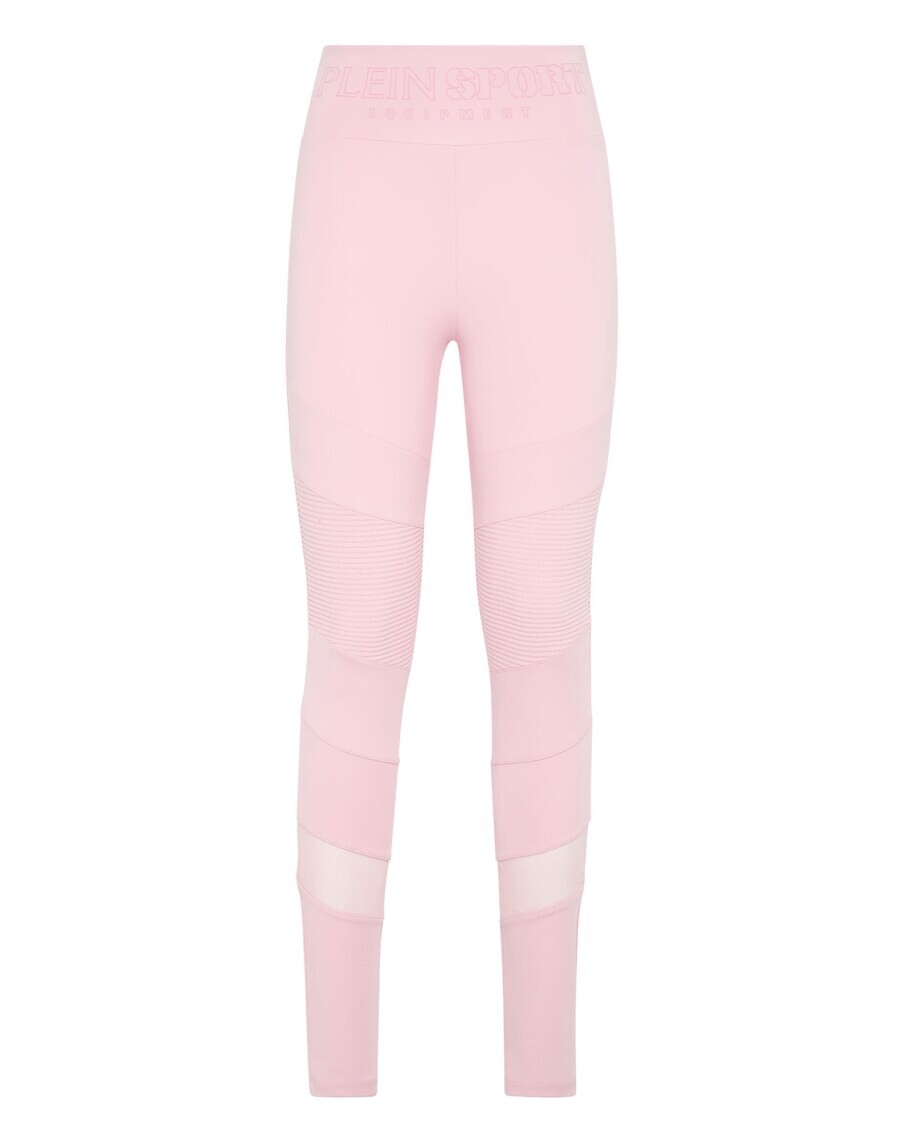 

Леггинсы Plein Sport Skinny Leggings Statement, розовый
