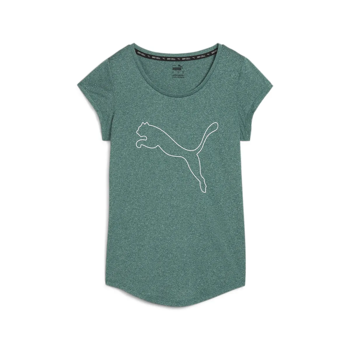 

Тренировочная футболка PUMA "PERFORMANCE HEATHER CAT TEE W", зеленый