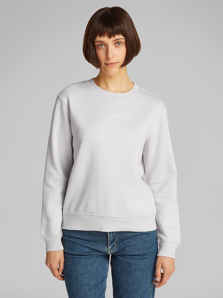 

Толстовка CALVIN KLEIN JEANS, светло-серый