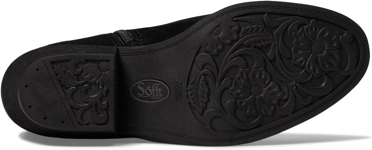 Сапоги Sharnell Heel Waterproof Sofft, цвет Black Oiled Cow Suede — фото 3