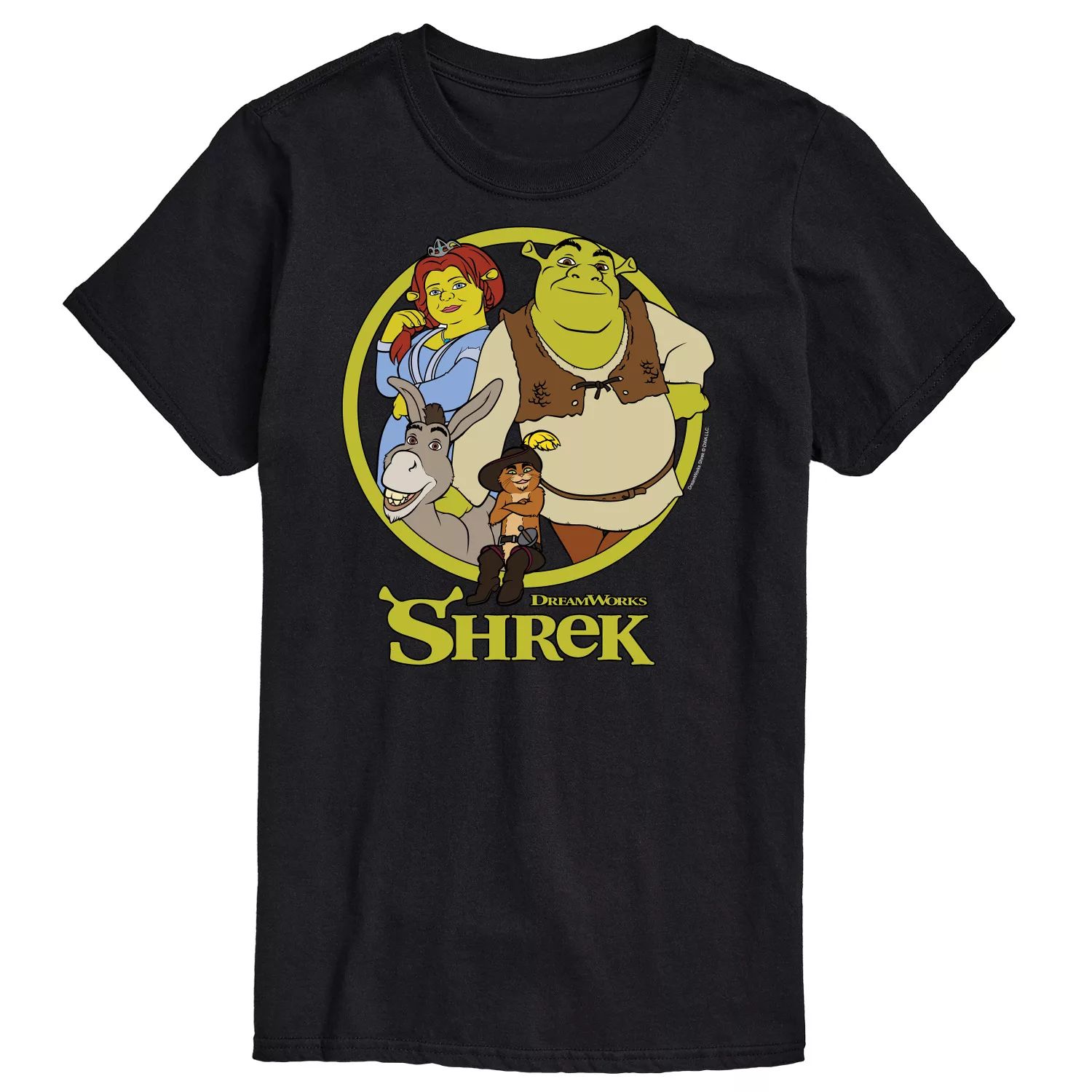 

Футболка Big & Tall Shrek Group License, черный