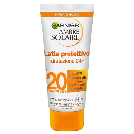 

-Ambre Solaire Sun Milk Spf 20 для лица и тела, 50 мл, Garnier