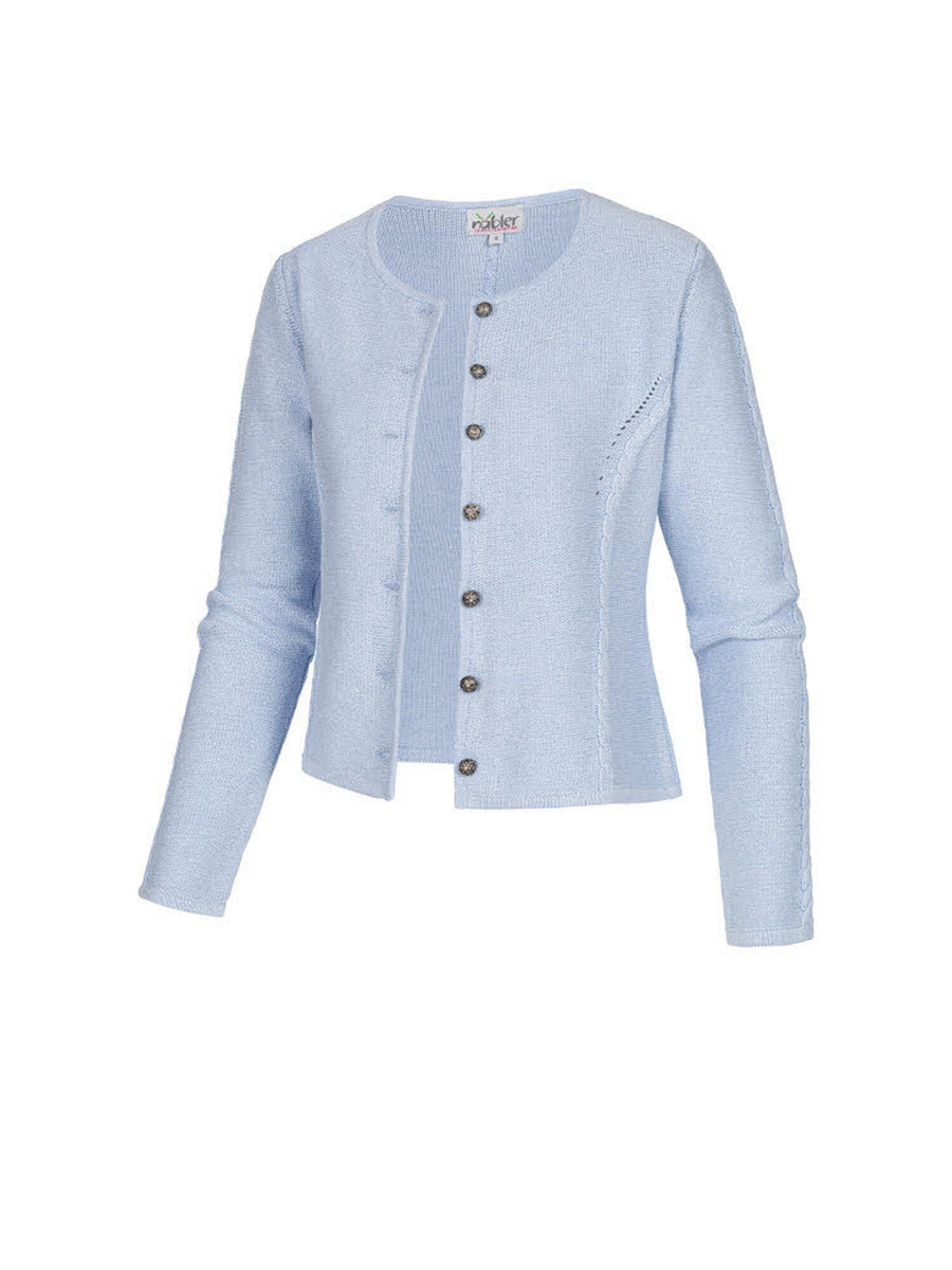 

Вязаный жакет Trachtenhof Nübler Strickjacke Amira, синий