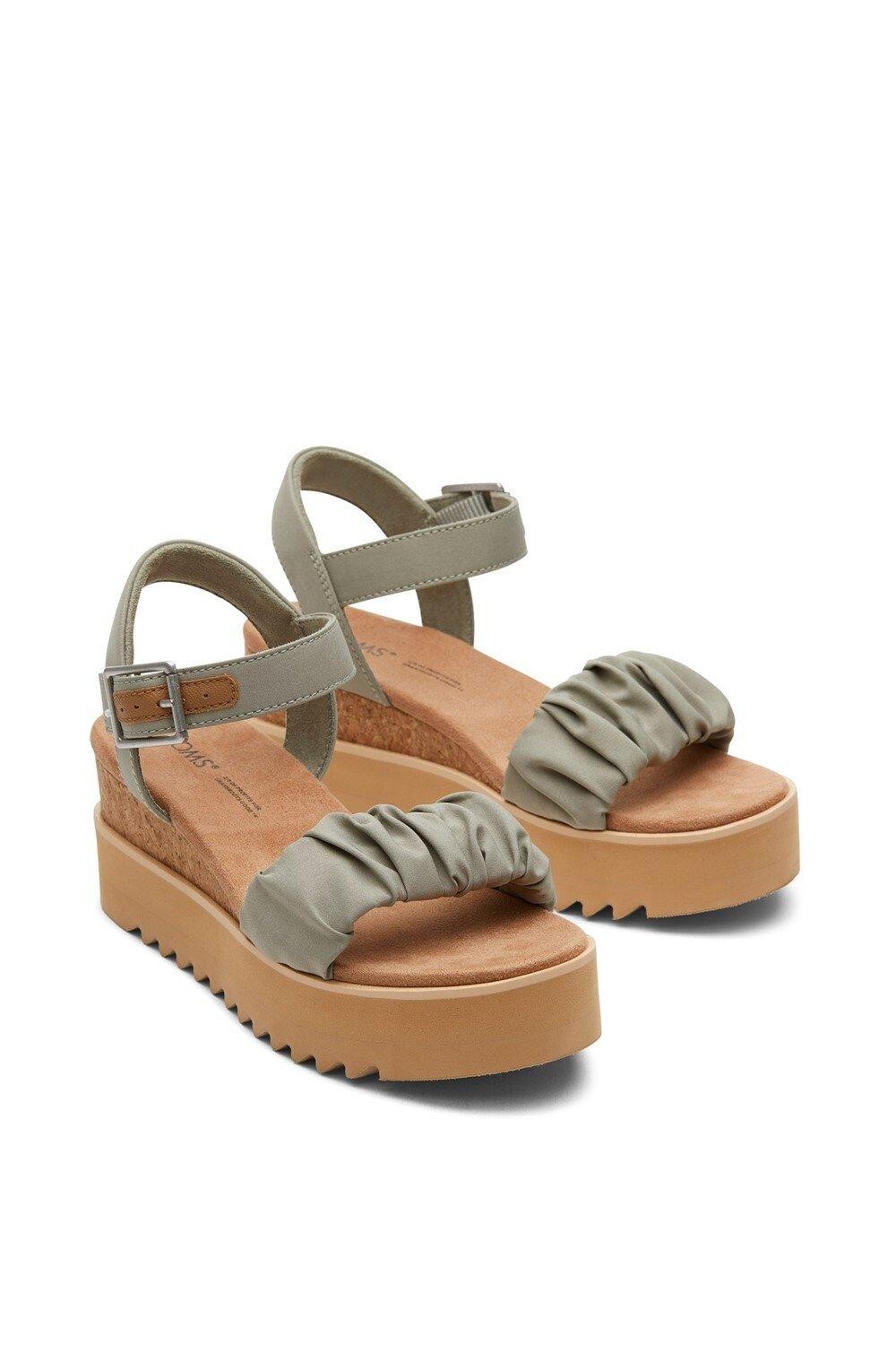 Сандалии Diana' Лето TOMS, серый