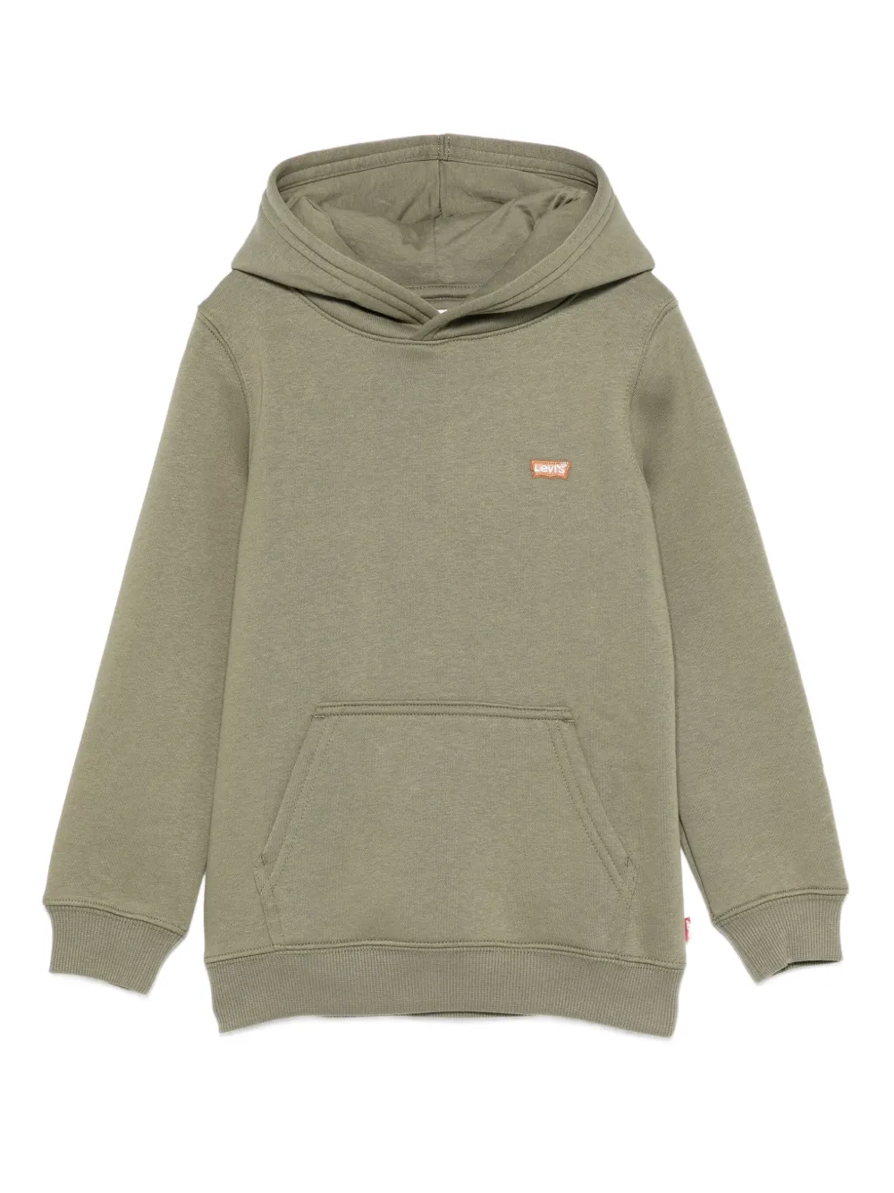 

Хлопковое худи Levi's Kids, зеленый