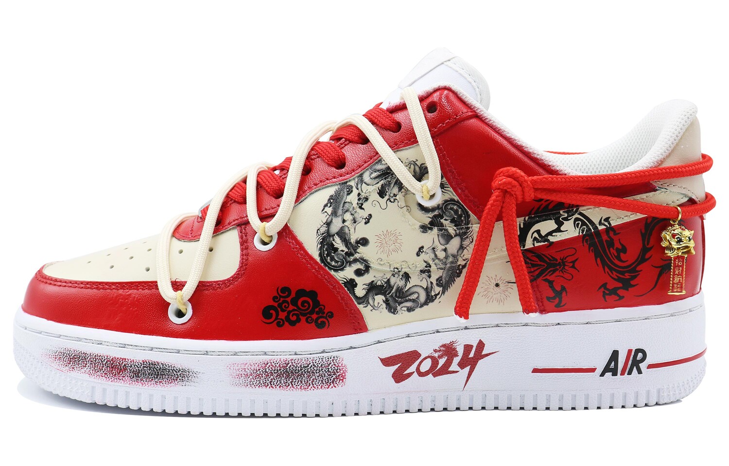 

Мужские кроссовки для скейтбординга Nike Air Force 1, Red