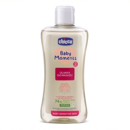 

Массажное масло 0м+, 200мл Chicco, Baby Moments