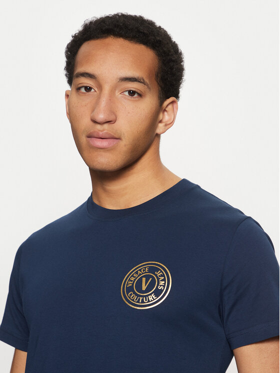 

Футболка обычного кроя 78GAHT00 Versace Jeans Couture, синий
