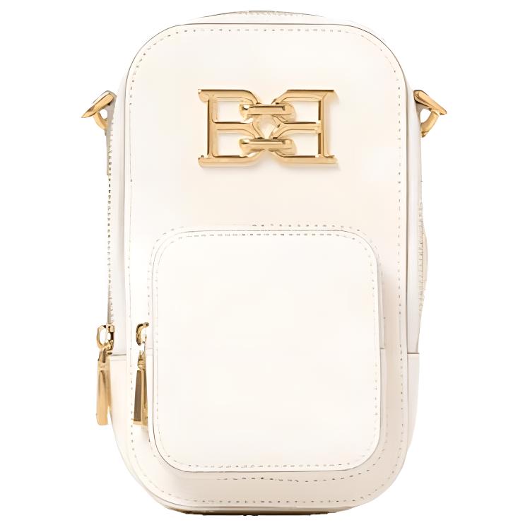 

BALLY Кожаная сумка через плечо мини женская экрю