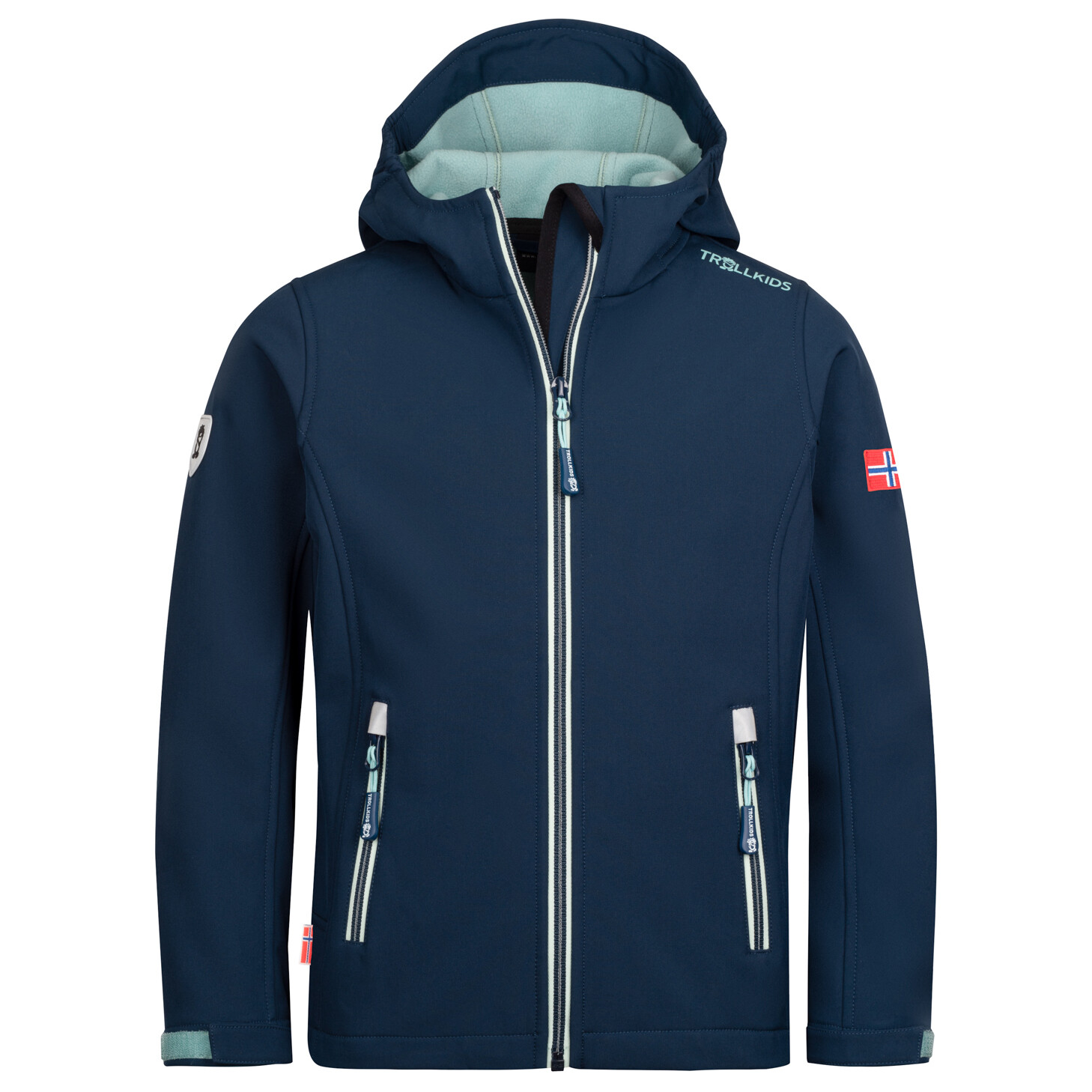 

Куртка из софтшелла Trollkids Kid's Trollfjord, цвет Navy/Aqua