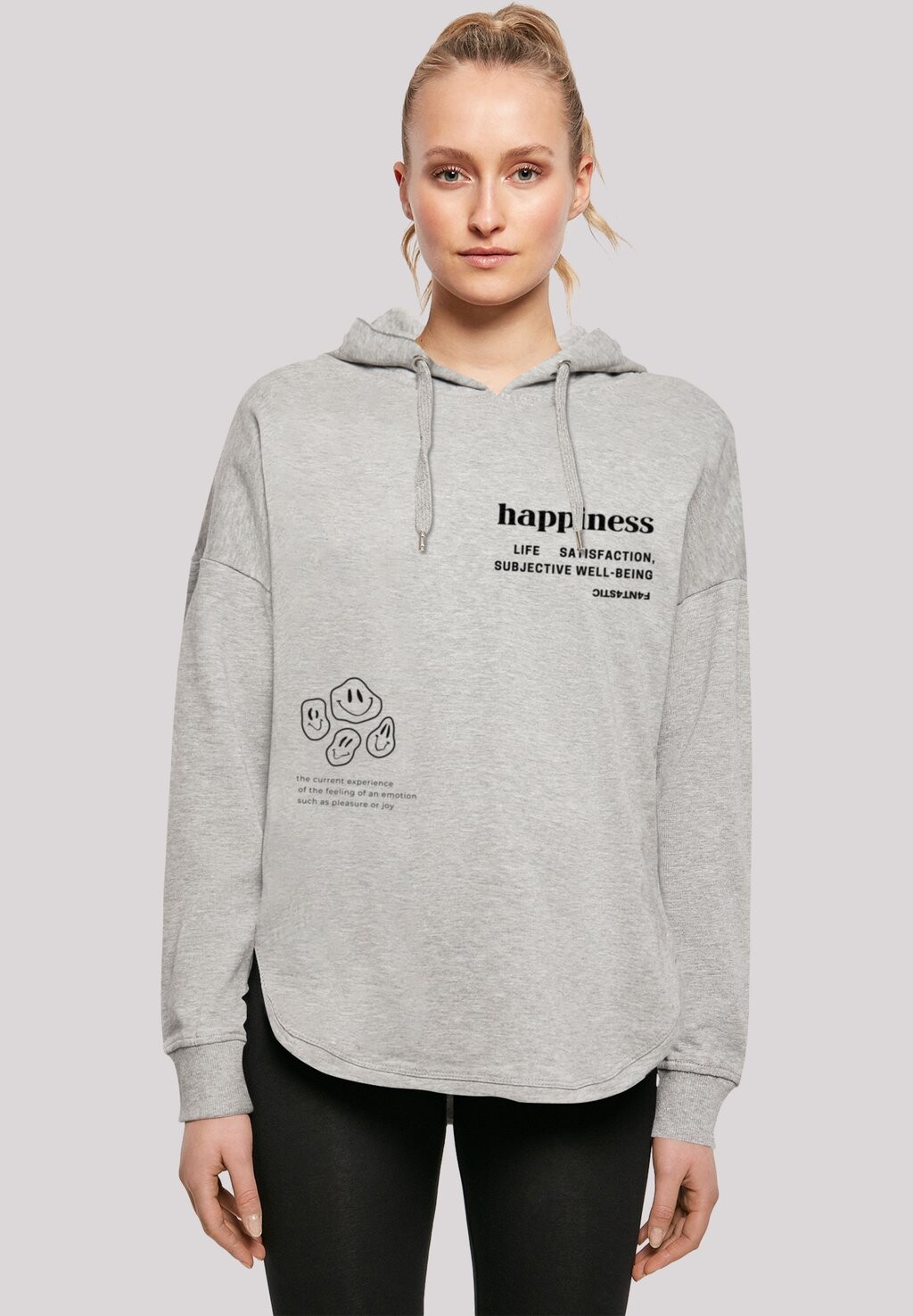

Толстовка с капюшоном HAPPINESS F4NT4STIC, серый