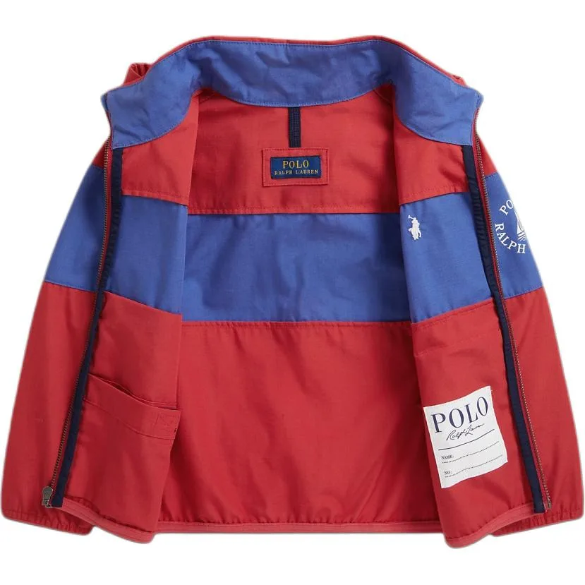 Куртки и пальто для детей Polo Ralph Lauren, красный синий stripes — фото 3
