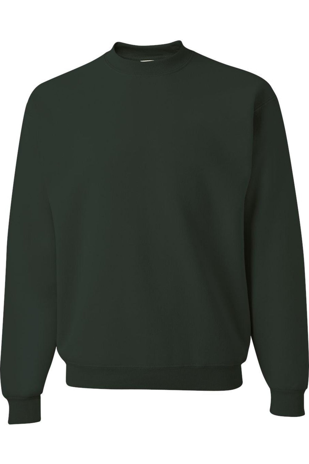 

Толстовка JERZEES Super Sweats NuBlend с круглым вырезом, цвет forest green