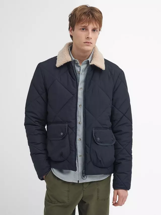 

Куртка Barbour Angler Quilted, темно-синий