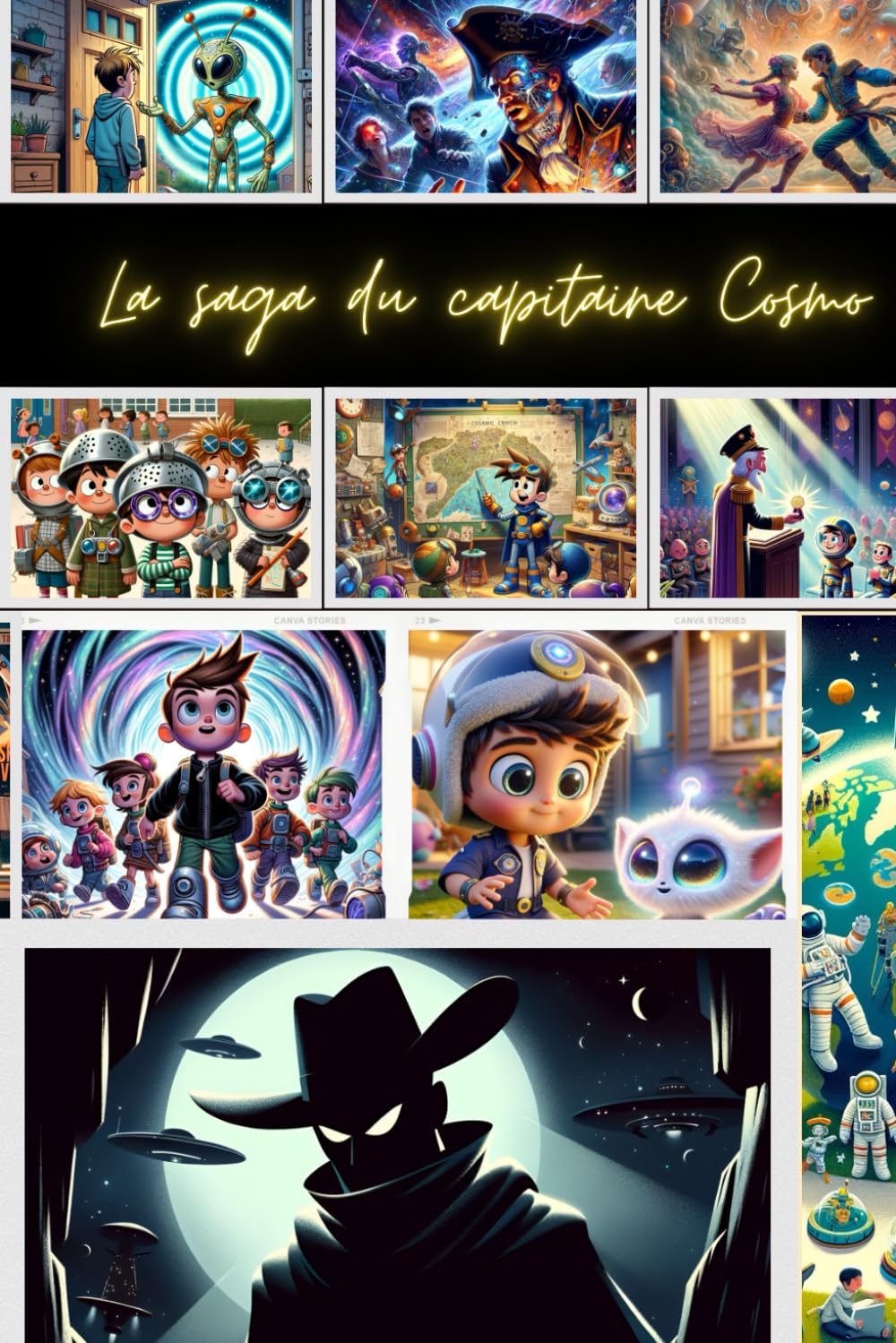 

"La Saga du Capitaine Cosmo": "Dévoiler la Tapisserie Cosmique : Rejoignez le Capitaine Cosmo et l'Équipage Cosmique dans une Saga d'Amitié, de Romance et d'Aventure Infinie !" (French Edition) (Independently published)
