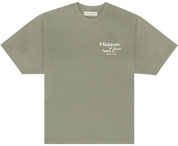 

Футболка Museum of Peace & Quiet Museum of Peace & Quiet Resort T-Shirt 'Olive', зеленый
