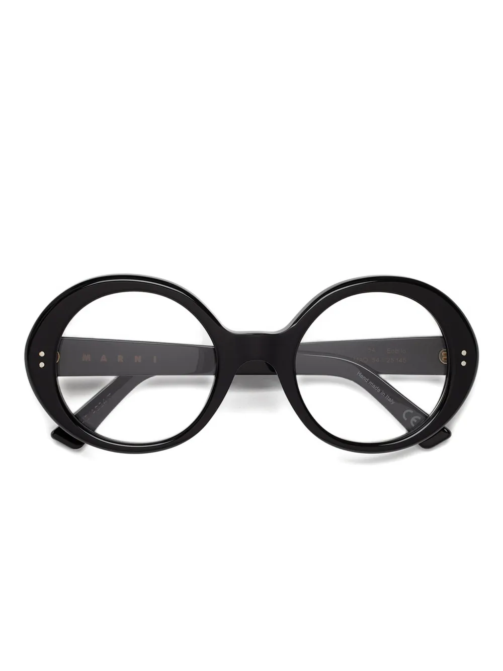

Очки в круглой оправе Marni, черный