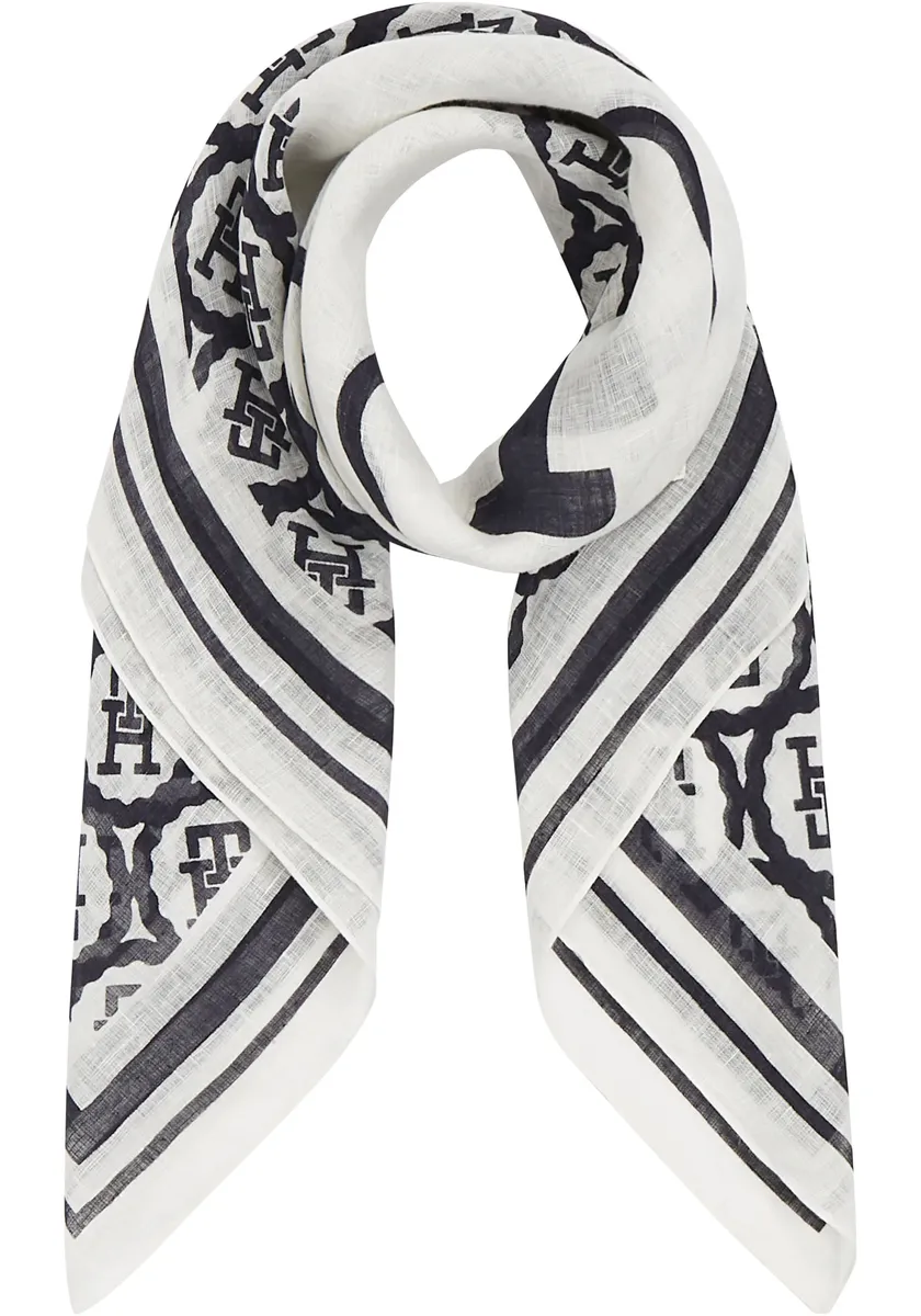 

Модный шарф Tommy Hilfiger "BEACH SUMMER LINEN SQUARE", синий