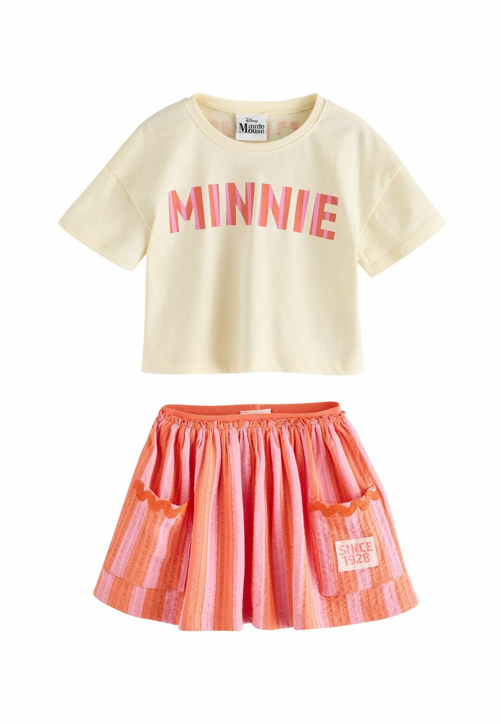 

Футболка с принтом MINNIE MOUSE SET Next, фуксия