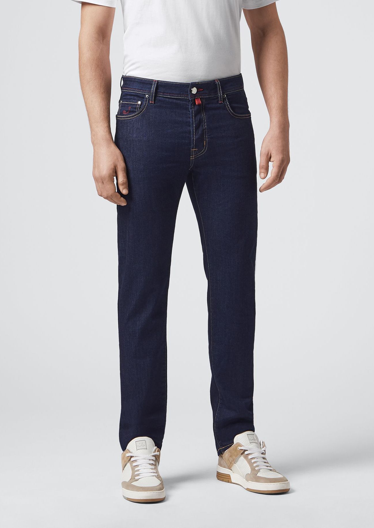 

Джинсы Slim Fit Luxury с серебристыми вставками Jacob Cohen
