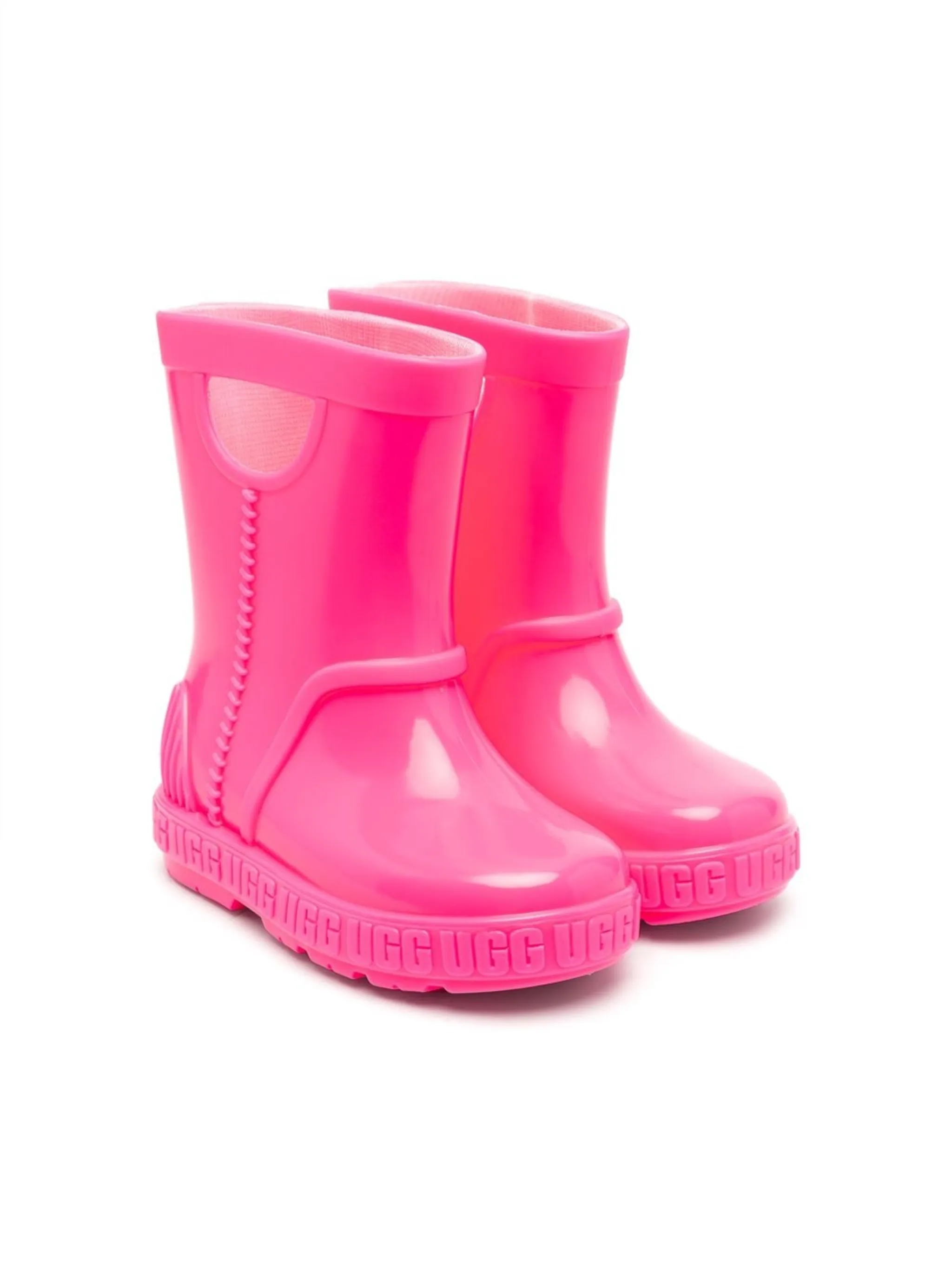 

Резиновые сапоги с закругленным носком Ugg Kids, розовый