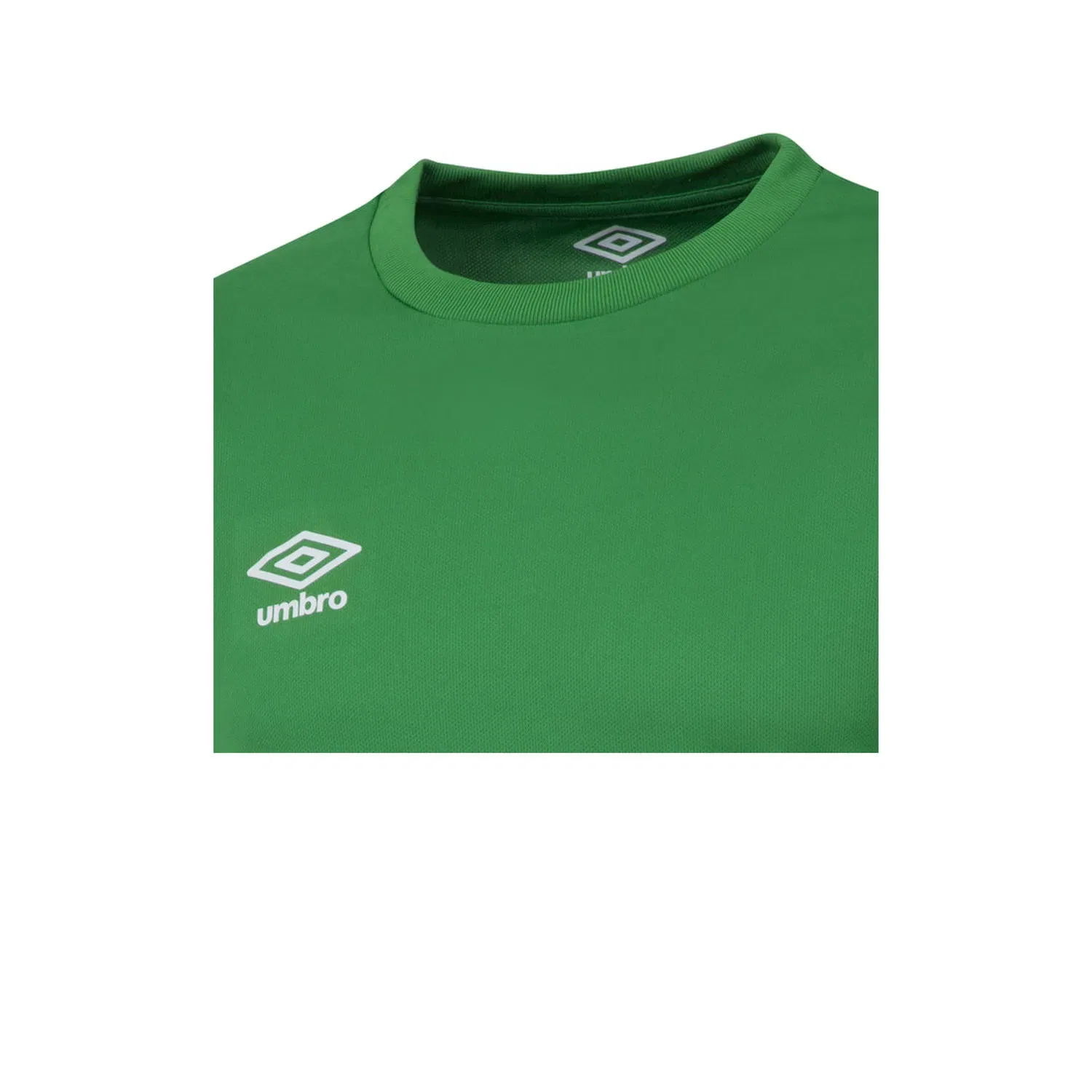 Детская футболка с логотипом Umbro, изумрудный — фото 3