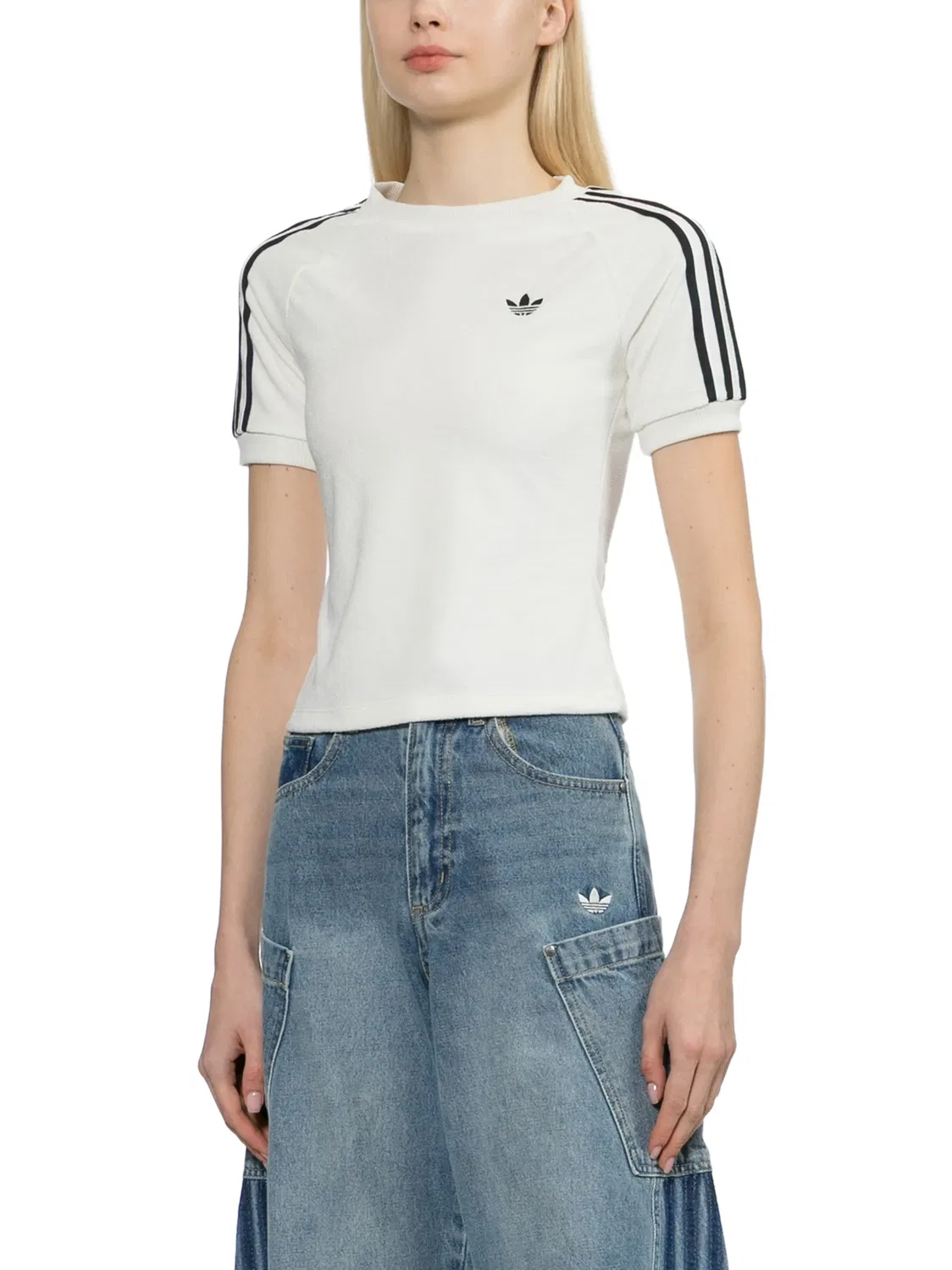 Футболка TT Cali adidas, белый — фото 3