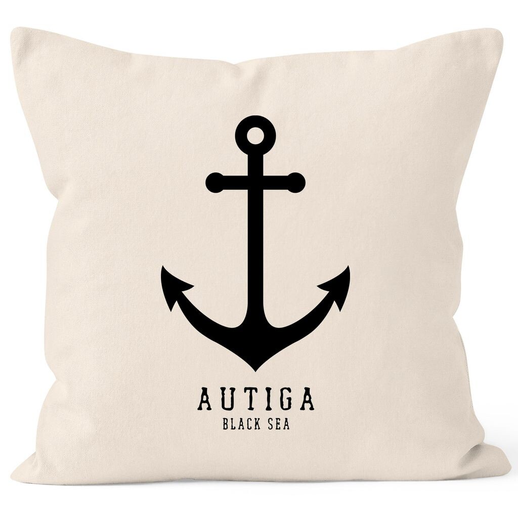 

Наволочка Anchor Nautical Sailor Sailing Autiga natural, унисайз