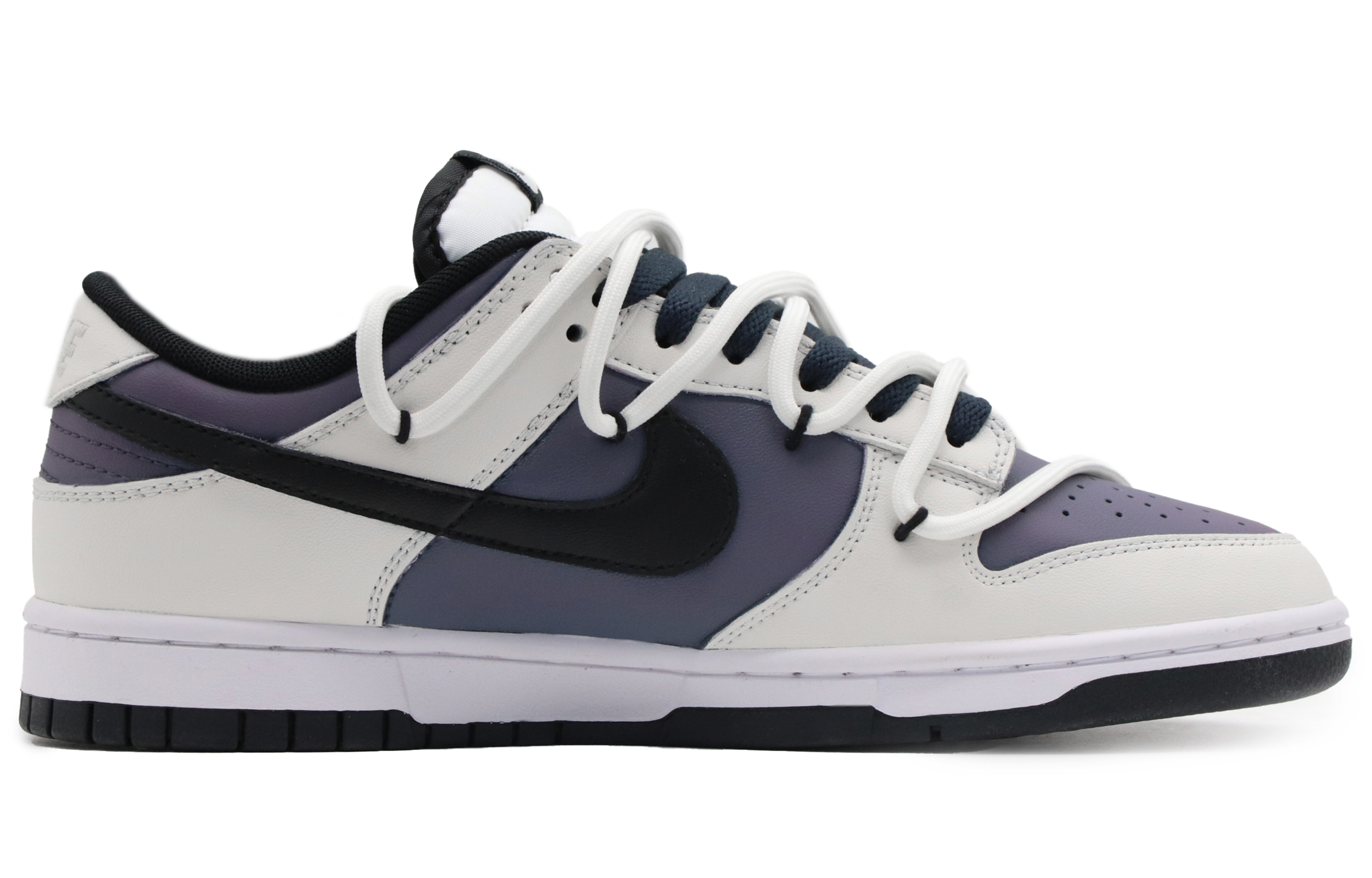 

Кроссовки Nike Dunk Skateboard Shoes Men Low-Top Black Blue White