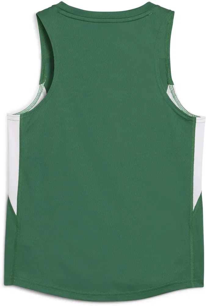 Функциональная майка Y CROSS THE LINE SingleT 3.0 Puma, зеленый — фото 2