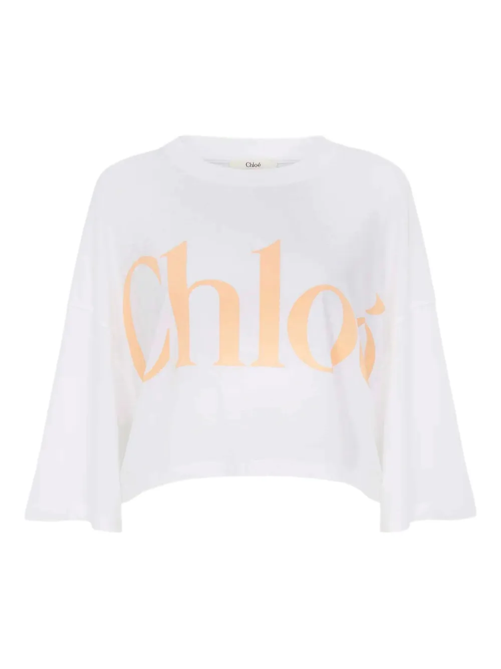 

Укороченная футболка CHLOÉ, белый