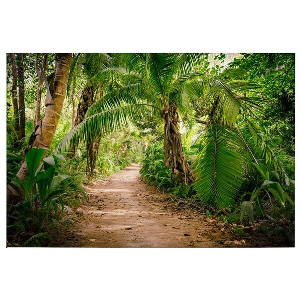 

Картина на холсте A.S. Création Jungle Palm Walk цвет grün/braun