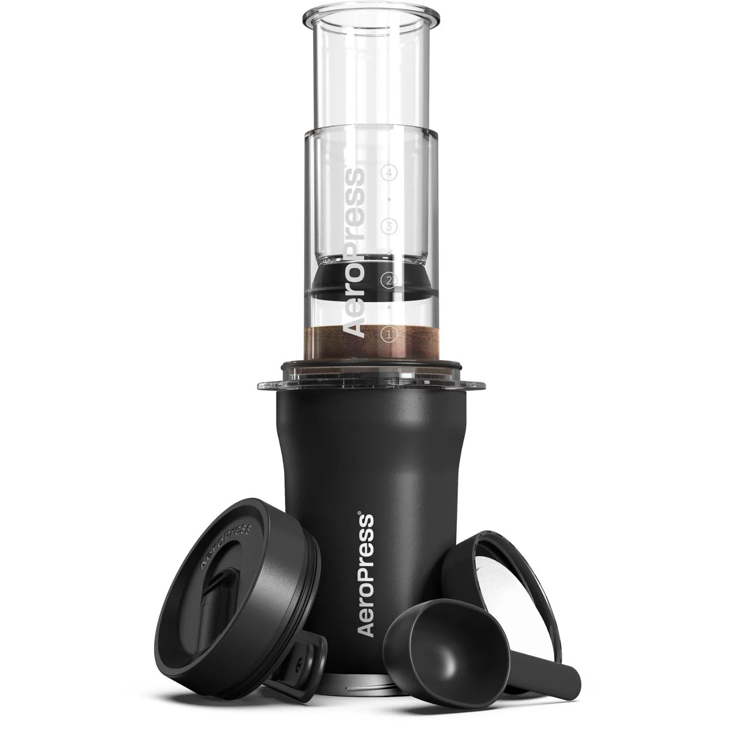 

Go Plus Полная дорожная кофейная система AeroPress, None