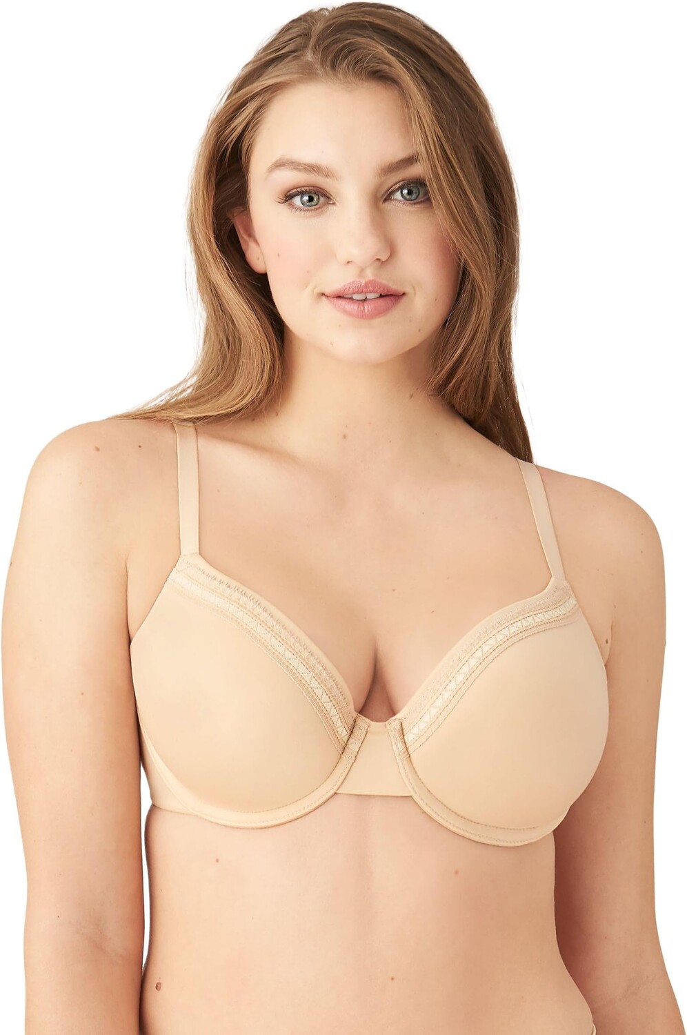 

Бюстгальтер-футболка на косточках Perfect Primer 853213 Wacoal, песок