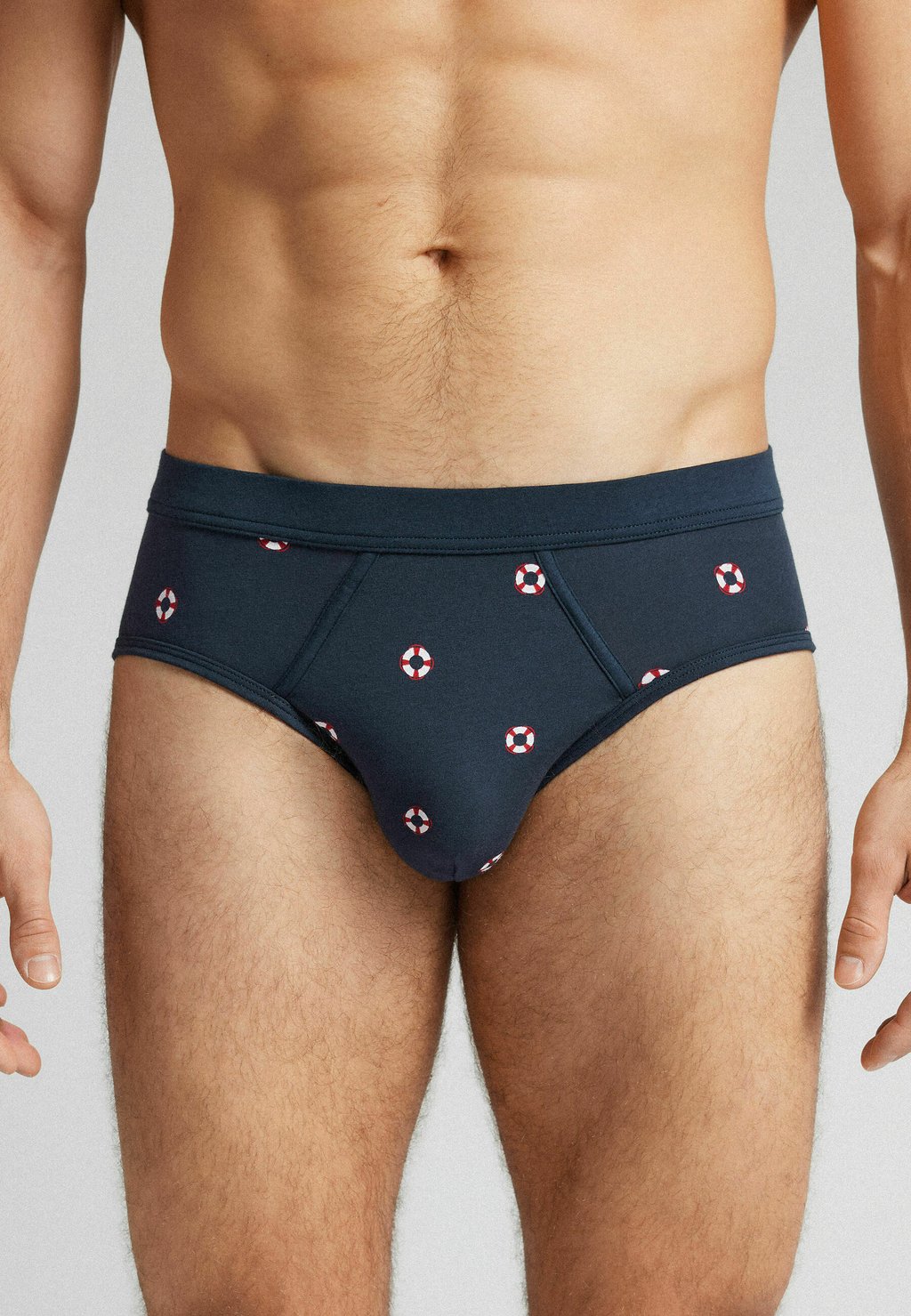 

Трусы IUMAN Intimissimi Uomo, сине-серый