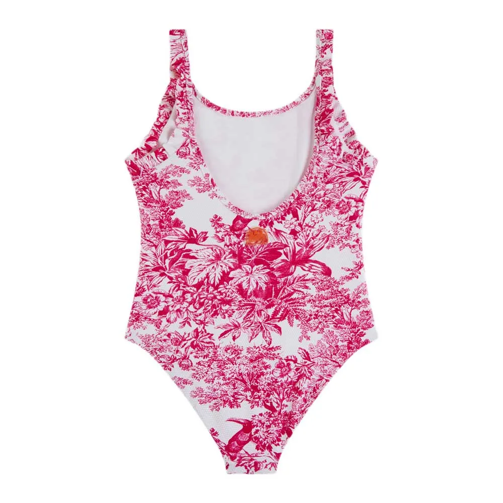 

Купальник Sundek Toile de jouy, розовый