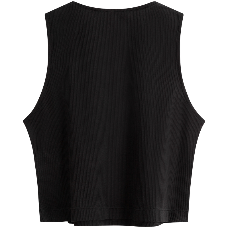 Футболка майка женская SS24 Series Calvin Klein, BEH-Space Black — фото 3